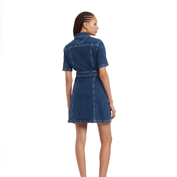 Tommy Hilfiger Classic Blue Denim Dress - Picture 7 of 8